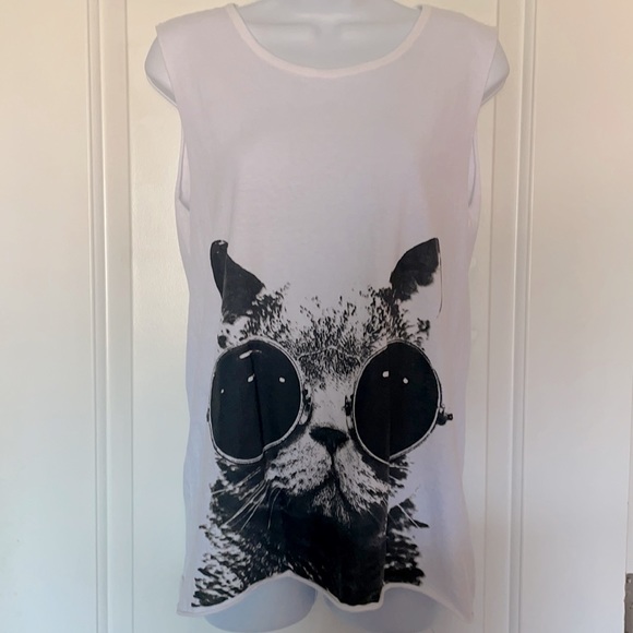 NWOT MEOWINGTONS TANK. OS - Picture 1 of 4